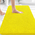 OLANLY Bathroom Rugs 30x20, Extra Soft Absorbent Chenille Bath Rugs, Rubber by OLANLY