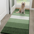 Kitinjoy Indoor Outdoor Door Mat, 59x24 Non-Slip Absorbent Dirt Trapper by Kitinjoy