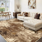 RELEANY Washable Area Rugs 9'x12' Non-Slip Modern Abstract Soft - Image 9