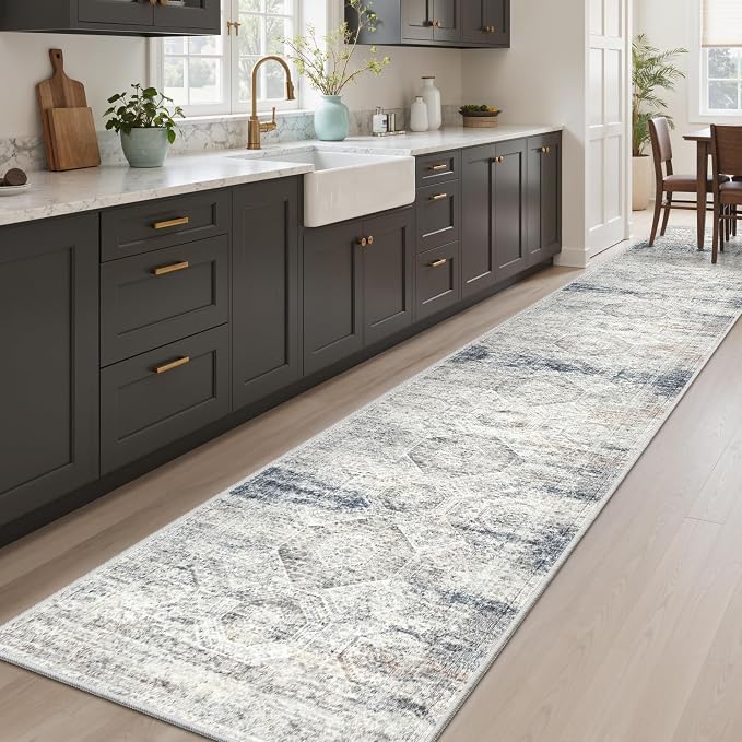 Soalmost Runner Rug 2x12 Washable Non-Slip Hallway Runner Rugs - Image 2