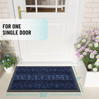 OLANLY Welcome Door Mat Indoor Outdoor Entrance, Heavy Duty Sturdy Front Door - Image 2