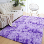 AROGAN Soft Rainbow Area Rugs for Girls Room 6x9 Feet, Fluffy Girls Bedroom Rugs - Image 5