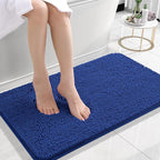 OLANLY Small Bathroom Rugs 24x16, Extra Soft Absorbent Chenille Bath Rugs by OLANLY