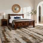 Area Rugs for Living Room, 6x9 Feet Soft Fluffy Shagg Plush Rug High Pile Large - Image 3