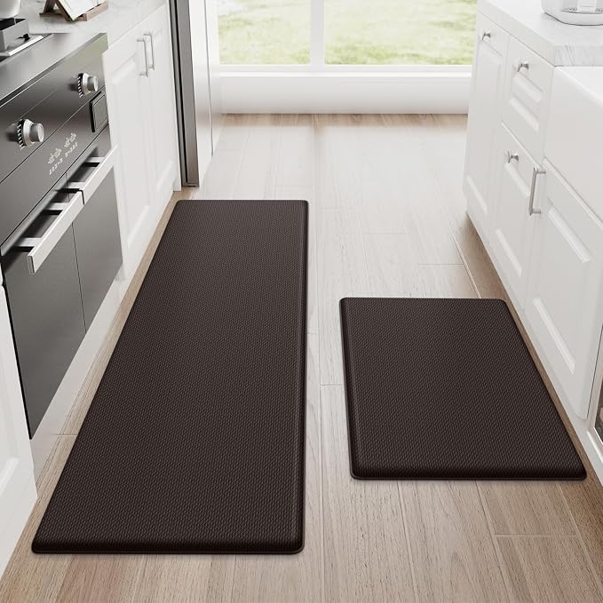 StepRite Kitchen Mats, Cushioned Anti Fatigue Kitchen Mats by Bringcushiontoyourlife