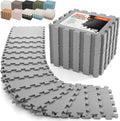 AIRHOP 18 PCS Gym Floor Mat, EVA Foam Puzzle Gym Mat, High-Density Interlocking by Airhop