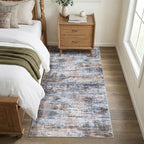 IOHOUZE Abstract Runner Rug 3x7 Ft Washable Runners - Image 8