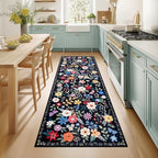Runner Rug for Entryway: 2x5 Kitchen Rugs Non Slip Washable Ultra-Thin Soft by PLHXFRSoftAreaRugs