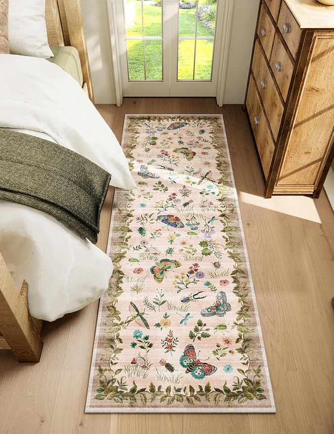 Machine Washable Hallway Runner Rugs: 2'6"x8' Kitchen Runner Stain Resistant - Image 6