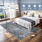 6x9 Area Rugs for Living Room Rug Washable: Abstract Rug for Dining Room - Image 2
