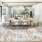 XLUEZ 8x10 Area Rugs for Living Room, Washable Modern Abstract Large Area Rug - Image 5
