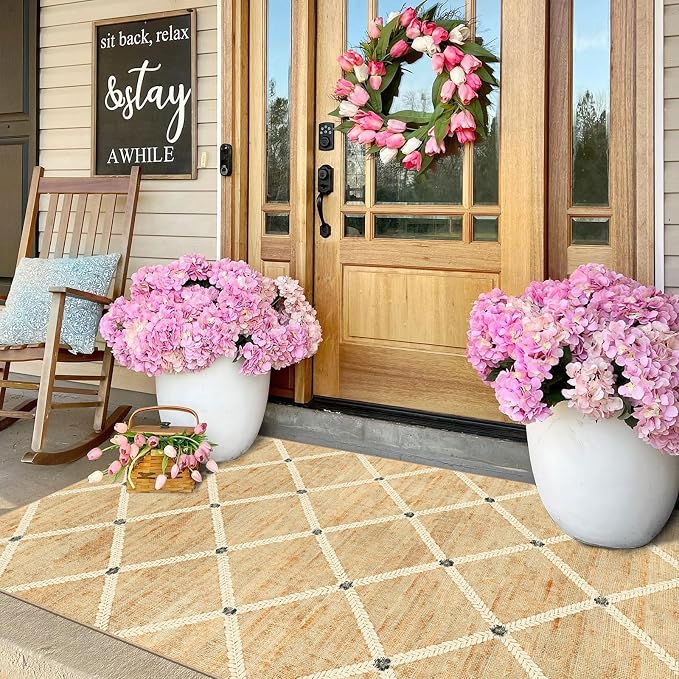 Woven-Look 3x5 Entryway Rug - Image 3
