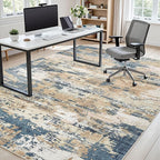 Area Rugs 8x10 Living Room: Large Soft Washable Rug Modern Abstract Anti-Skid - Image 8