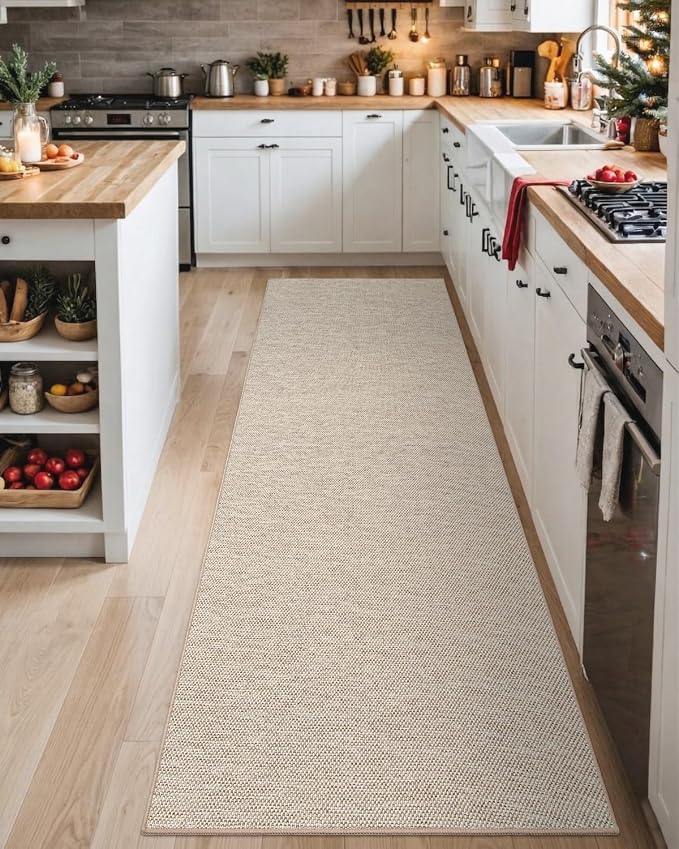 DEXI Hallway Runner Rug 2'4"x8', Non Slip Rubber Backed Runners Carpet - Image 5