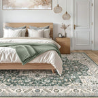 Vintage Living Room Area Rug 9x12 - Image 7