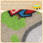 Capslpad Tan Car Road Kid Rug Carpet Playmat - Image 4