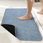 Bosap Bath Mat, Ultra Thin Bathroom Runner Rugs, Large Bath Mats - Image 7