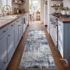 2x6 Ft Washable Runner Rug, Non-Slip Low Pile Hallway Kitchen Area Rug - Image 5