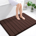 OLANLY Memory Foam Bath Mat 40x32, Super Soft Absorbent Bathroom Rugs, Quick Dry by OLANLY