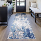 RELEANY Washable Area Rugs 2'x8' Non-Slip Modern Abstract Soft - Image 5
