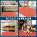 OLANLY Dog Door Mat for Muddy Paws 40x24, Absorbs Moisture and Dirt, Absorbent - Image 8