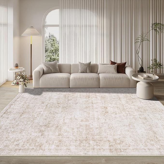 9x12 Area Rugs for Living Room Rug Washable: Modern Large Rug for Dining Room - Image 3