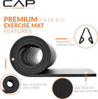 CAP Barbell 1/2-Inch High Density Exercise Yoga Mat - Image 3