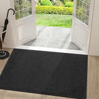 Mibao Front Door Mat Indoor Entrance, Dirt Trapper Welcome Mat - Image 2