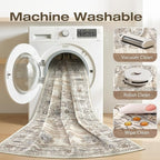 Washable 8x10 Area Rug for Living Room & Dining Room - Image 2