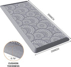 Mattitude 4/5 Inch Kitchen Mat, 20x42in Heavy Duty Ergonomic Comfort Foam - Image 2