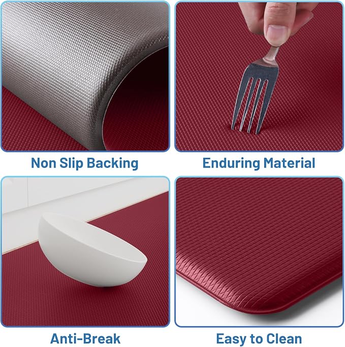 StepLively Kitchen Mat, Cushioned Kitchen Mats - Image 3