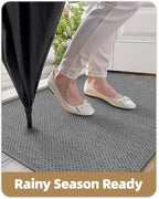 Color&Geometry Ultra-Thin Indoor Door Mat, Washable Doormat - Image 7