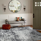 6x9 Area Rugs for Living Room Rug Washable: Modern Rug for Dining Room Bedroom - Image 3