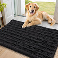 Smiry Dog Door Mat for Muddy Paws 40x24, Absorbent Dirt Trapper, Non-Slip by Smiry