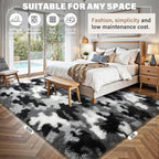 AROGAN Soft Fuzzy Kids Rugs for Girls Room Playroom 8x10 Feet, Fluffy Cute - Image 6
