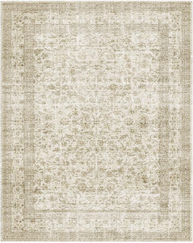 10x12 Area Rug Washable Rugs: Large Living Room Rug Stain Resistant Non Slip - Image 7