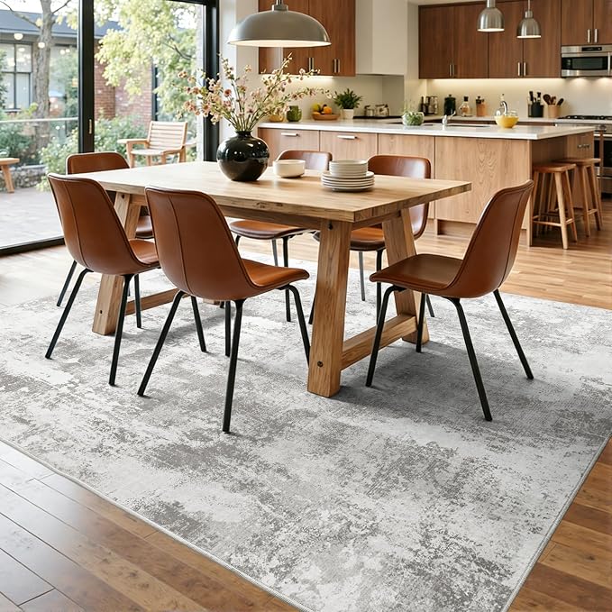 8x10 Ft Large Area Rugs for Living Room, Soft Non-Slip Washable Rugs Modern - Image 9