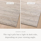 Loloi Amber Lewis Monty Collection MOT-02 Ivory/Natural 11'-6" x 15', .50" Pile - Image 3