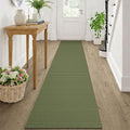 KOZYFLY Runners Rugs for Hallway 2x10, Washable Runner Rug, Woven Non Slip by KOZYFLY