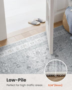 AMADA HOMEFURNISHING 9x12 Area Rugs, Washable Living Room Rug - Image 7