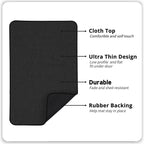 Bath Mat, Ultra Thin Bathroom Rugs, Rubber Bath Mats - Image 2