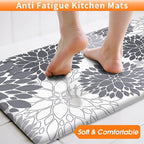 StepLively Kitchen Mats for Floor 2PCS, Anti Fatigue Mats for Kitchen Floor - Image 5