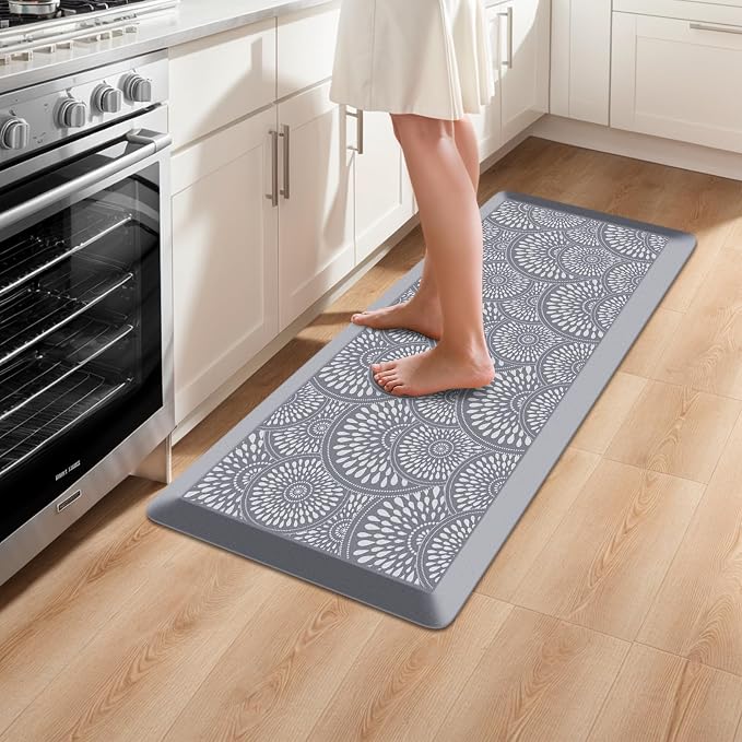Mattitude 4/5 Inch Kitchen Mat, 17.3x39in Heavy Duty Ergonomic Comfort Foam by Mattitude
