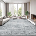 Lofus 9x12 Area Rug for Living Room, Soft Neutral Carpets for Bedroom Dining by Lofus
