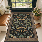 3x5 Entryway Rug Non Slip Washable by HazoHaus