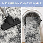 IOHOUZE Abstract Runner Rug 3x6 Ft Washable Runners - Image 3