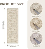 3x12 Runner Rug for Hallway, Non-Slip Long Bathroom Rugs Runner for Kitchen - Image 2