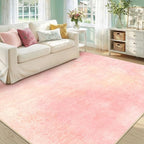 RELEANY Washable Area Rugs 6'x9' Non-Slip Modern Abstract Soft - Image 2