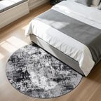 Rugflix Round Area Rugs 6Ft for Living Room, Washable Circle Rug - Image 3