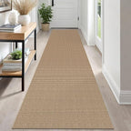 IOHOUZE Washable Runner Rug 2.6x12 Non Slip Rubber Backed Extra Long Hallway by iOhouze